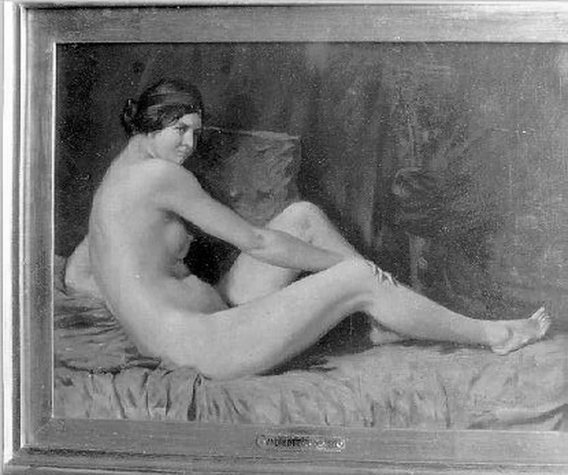 Figura femminile nuda - Mulazzo, Messina